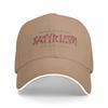 Black Metal Satyricon  Baseball Cap  Running Hippie Sun Visor Hip Hop Hats Female Male Y2k Funny Print Baseball Caps