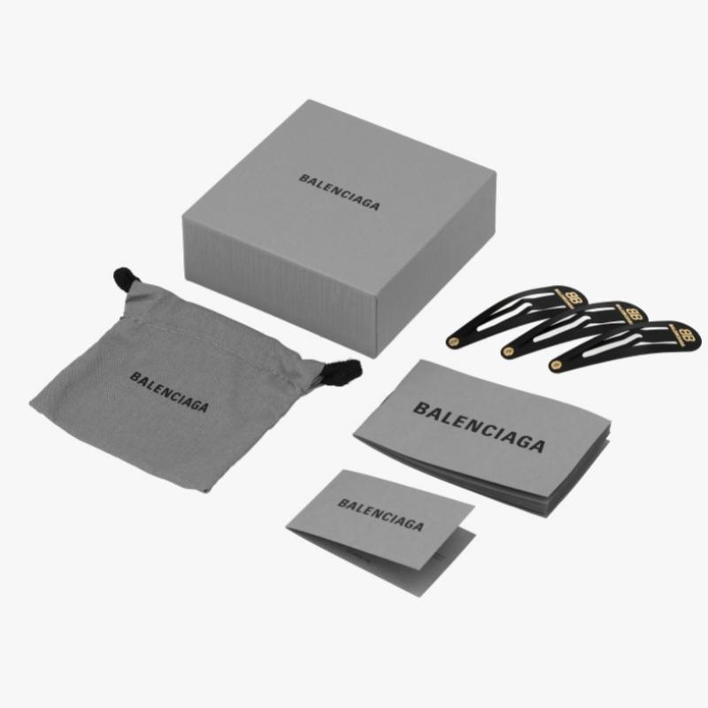 Balenciaga Hair Clip Set Of 3 718872 Tzs1k 5610