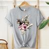 Alice's Adventures In Wonderland White Rabbit Graphic T-Shirt: Book Lover Gift