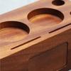 Wood Tamper Station Coffee Supplies Coffee Tool Holder Coffee Tamper Station Wood Material Gift for Coffee Enthusiasts