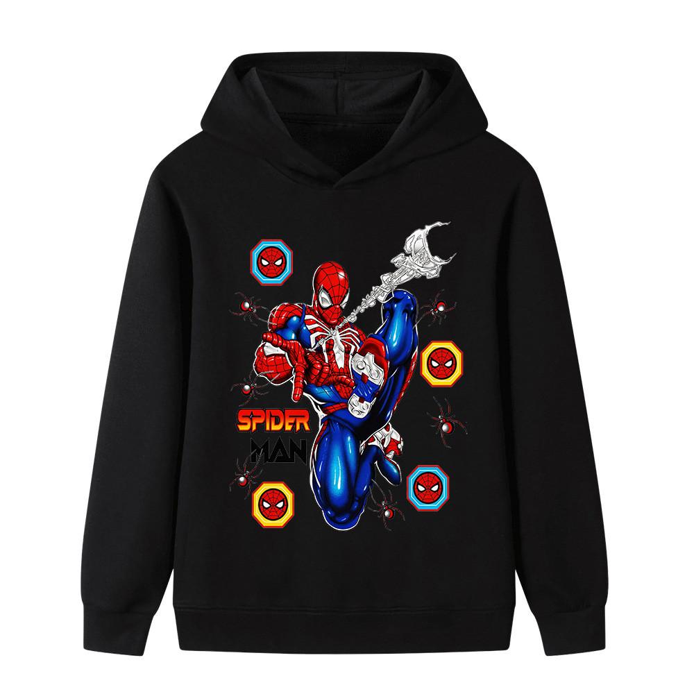 B1387 Kids Boys Girls Anime Printed Casual Long Sleeves Hoodie 100cm