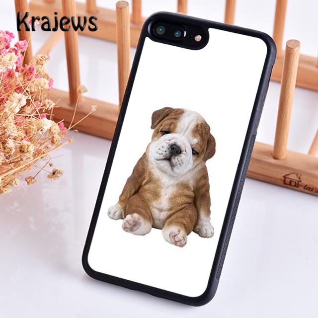 Krajews Cute Puppy Pug French Bulldog box Phone Case Cover For iPhone 17 Air 16 15 14 plus 12 13 pro max Fundas