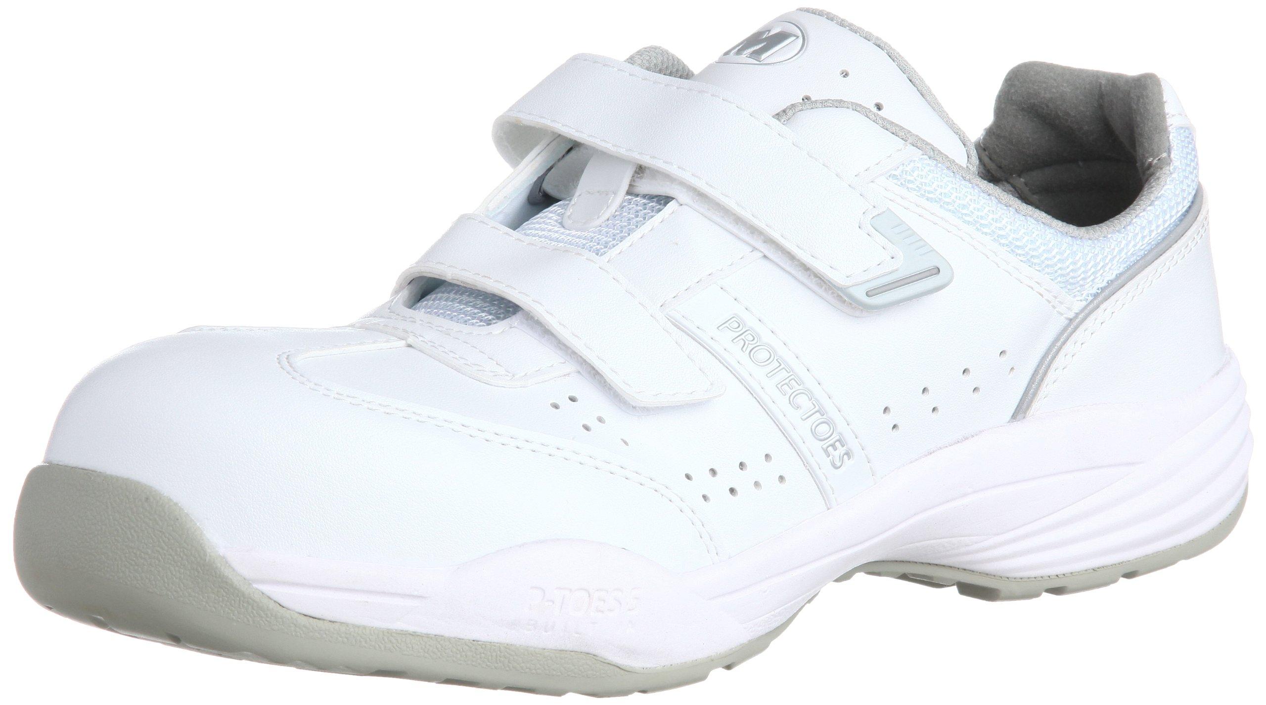 

Midori Anzen Protectooz 5 Safety Work JSAA Professional Pinky Toe Shock Size cm Shoes, Certified, Sneakers, Protection, Absorption, PF115, White, 26.0 белый