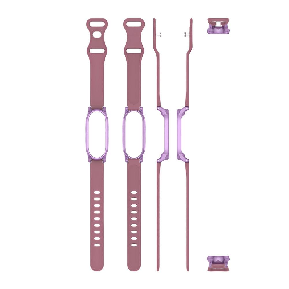 

Wrist Band Bracelet For PLAUD NotePin / S Voice Recorder Waterproof Soft Silicone Case Shockproof Integrated Strap фиолетовый