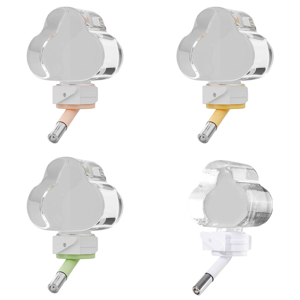 Automatic Water Bottle for Small Pet Cage Mounted Water Drinking Bottle Cloud Shaped Water Dispenser for Rabbits Rodents