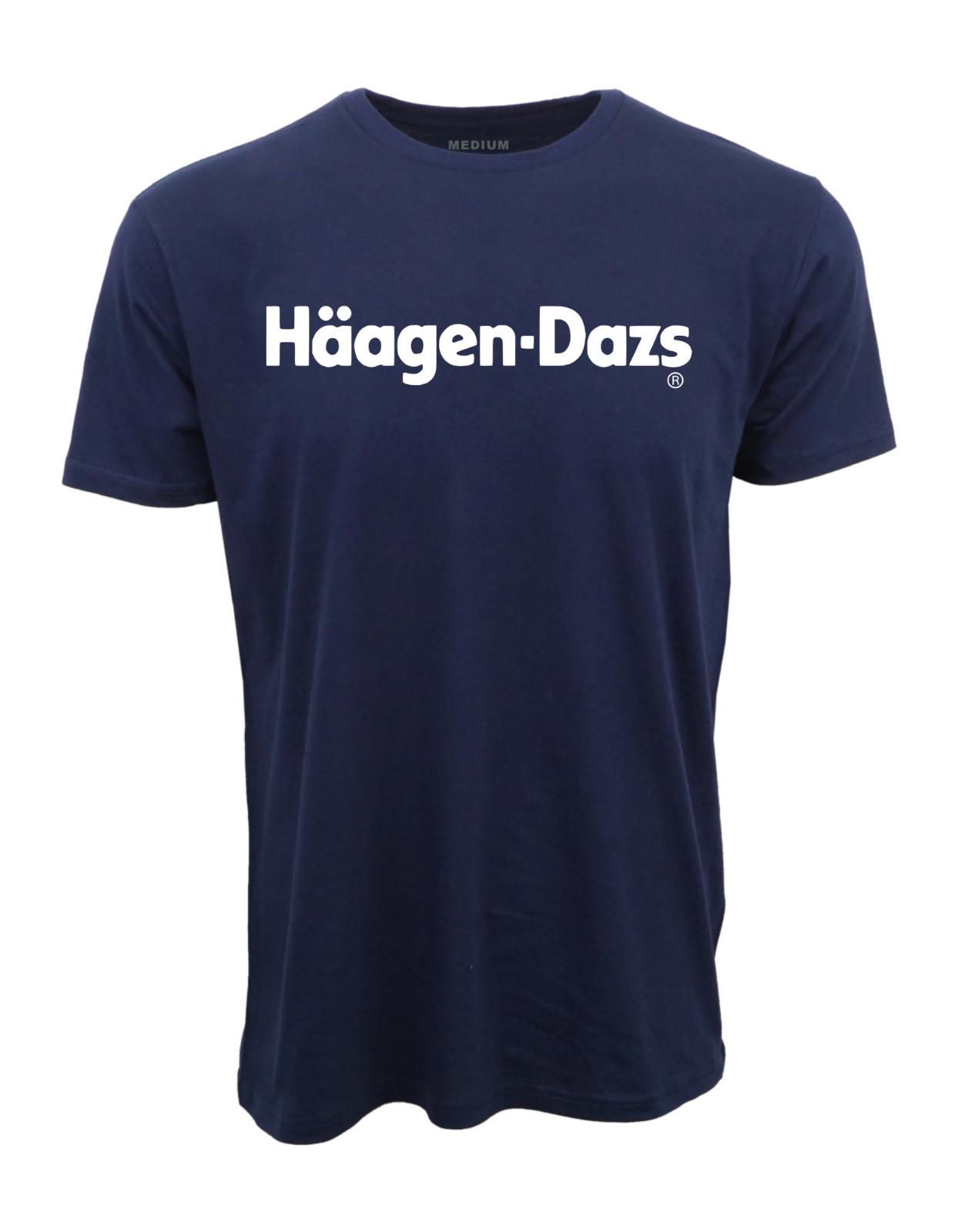 HAAGEN DAZS ICE CREAM GRAPHIC NAVY T-SHIRT XXXL