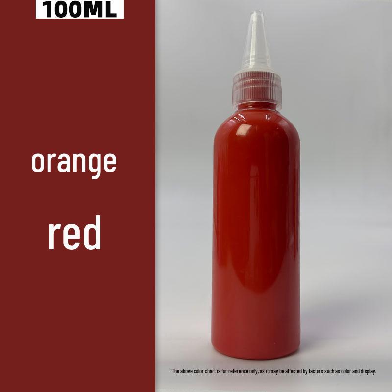Acrylic Paint 100ML Bottle DIY Washable Children's Plaster Doll Paint