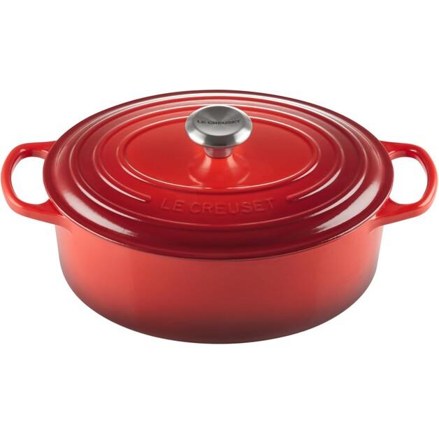 Le Creuset Signature Oval Roaster 29 Cm Cherry Red 4.7 L (21178290602430)