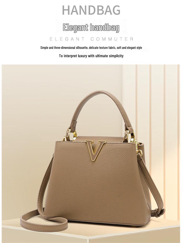 Women's 2025 Fashion Versatile Large Capacity Bucket Crossbody Handbag