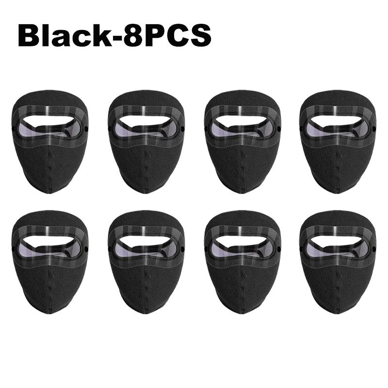 Winter Warm Face Mask with Goggles Anti Dust Cycling Bicycle Ski Mask for Men Women Cold Weather Outdoor Sportmask