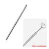 Dental Mouth Mirror Handle Reflector Odontoscope Handle Stainless Steel Handle Dentist Oral Care Tools