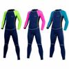 Kids Full-Body Long Sleeve Wetsuit Swimming Diving Thermal Insulation Warm Water Sports Gear