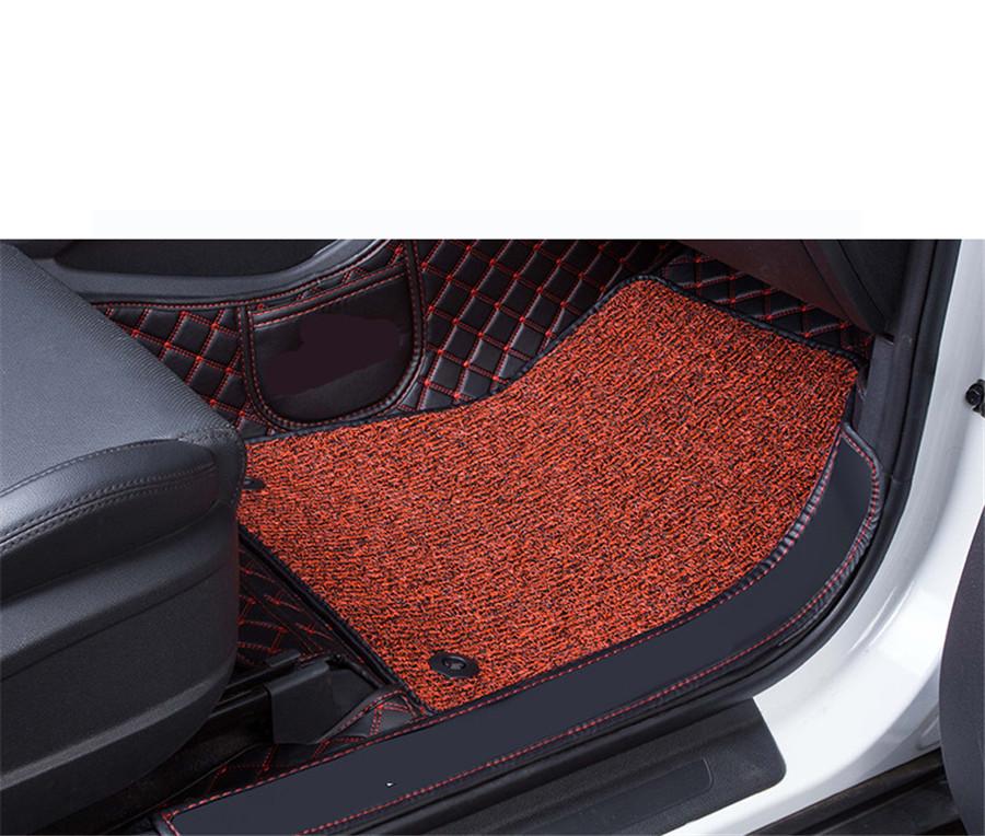 New 20x Double Deck Push-Button For Car Mats Non-slip Screws Carpet Buckle