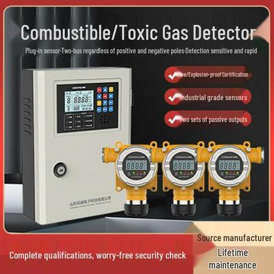 Explosion-Proof Gas Detector for Industrial Hydrogen & Ammonia with Natural Gas Alarm