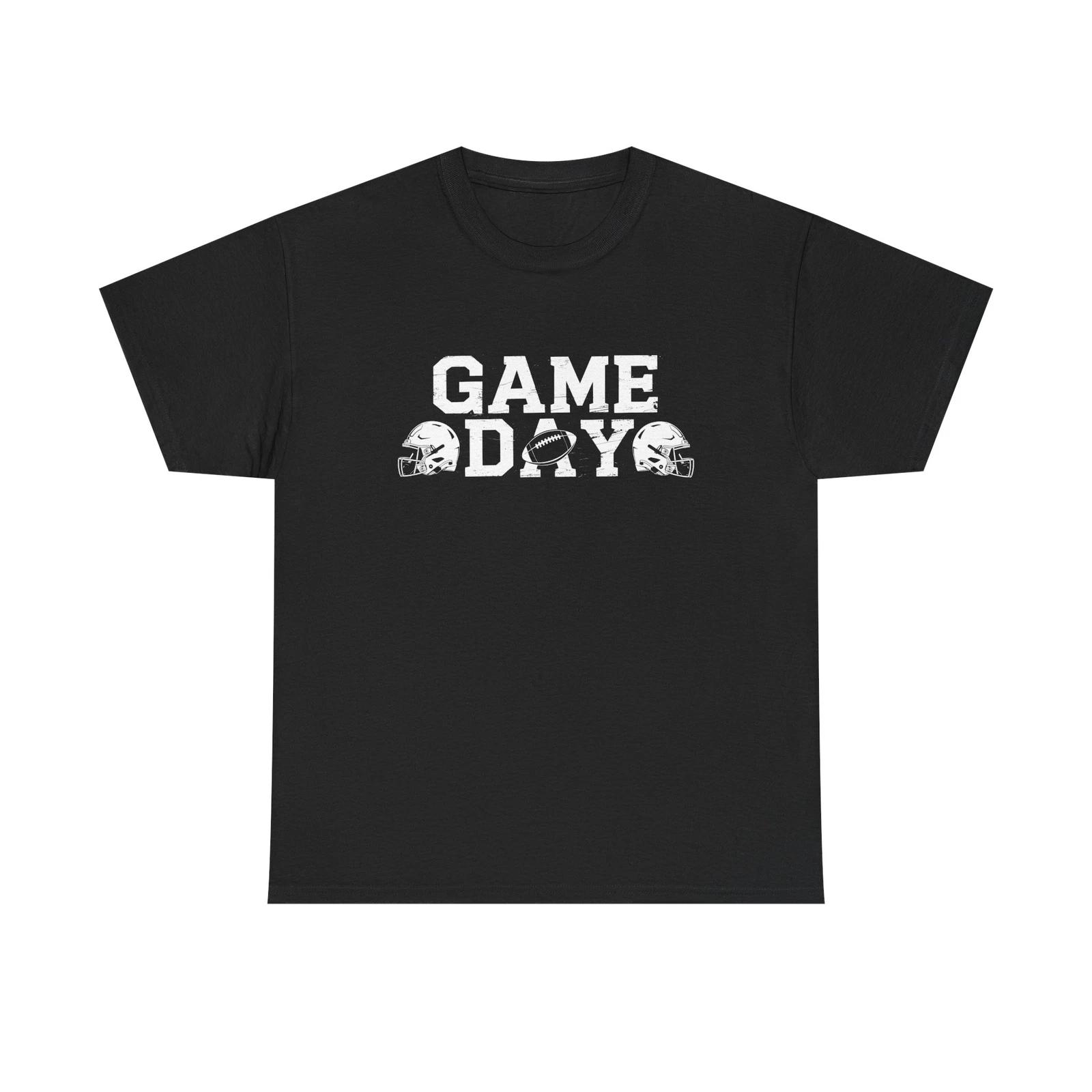 

Game Day Unisex Heavy Cotton Tee, Crew Neck Graphic T-Shirt S