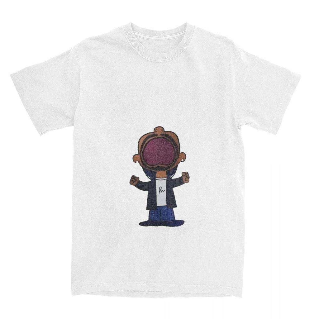 Kendrick Lamar T-Shirt Couple Mustard Meme Y2K Basic Cotton T-Shirts Summer O-Neck Hip Hop Tees Casual Oversized Clothing