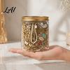 Schmuckgeschenk für Frauen 35/40/45/50/60 Stück Mystery-Glas für Frauen Box mit assortiertem gemischtem Set Halsketten Ohrringe Ringe Armbänder Zufällig Silber Gold