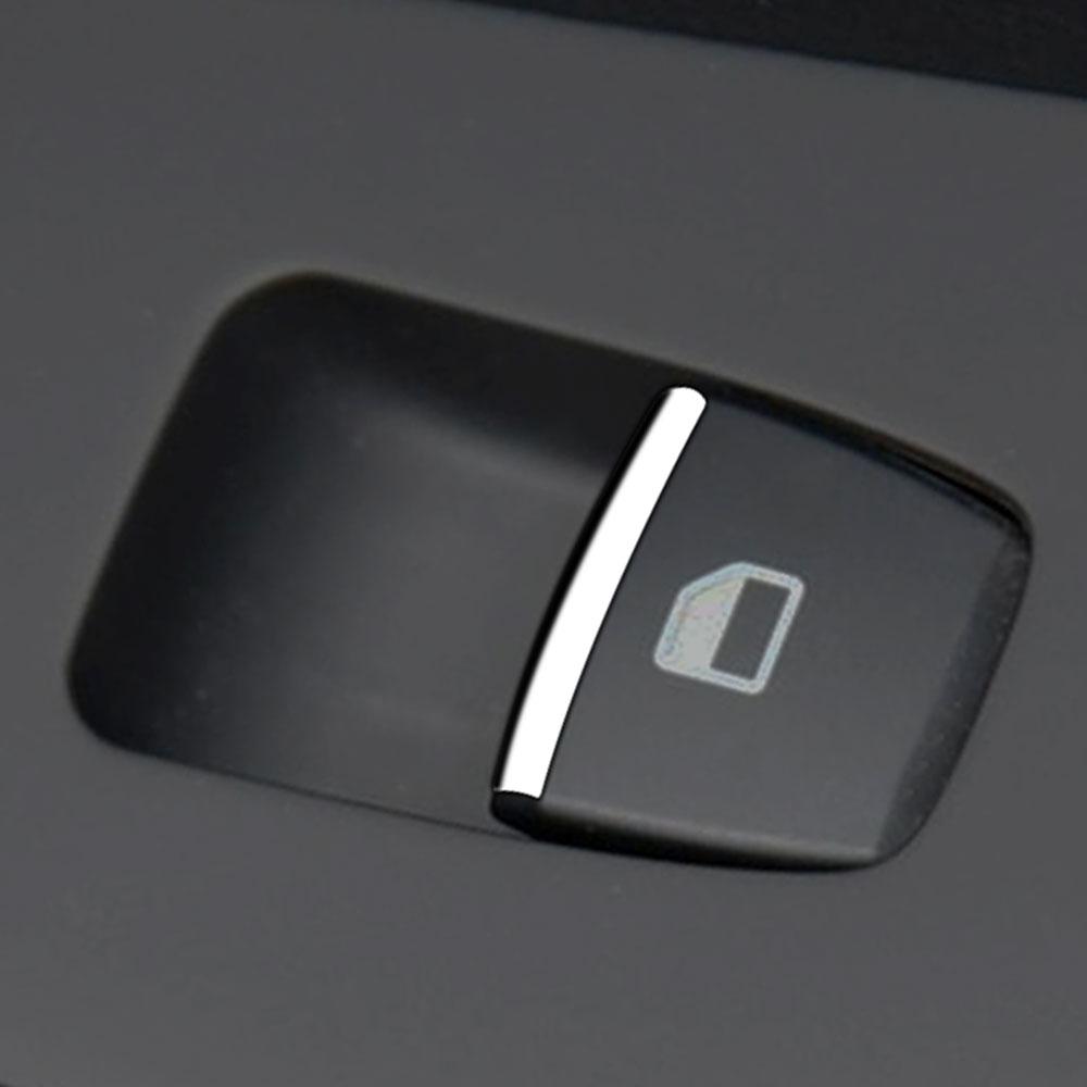 7Pcs/Set ABS Chrome Window Lifter Switch Button Cover Trim for Hyundai Accent Solaris Verna 2016 - 2020 Accessories