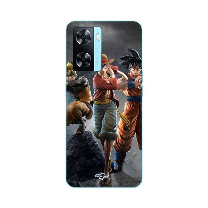 Coque de téléphone - MANIACASE - Oppo A57 4G - Silicone TPU - Anime manga - Souple
