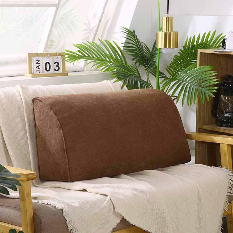 Bed Triangular Cushion Chair Bedside Living Room Single Double Trio Combination Office Chair Reading Pillow Household Decor