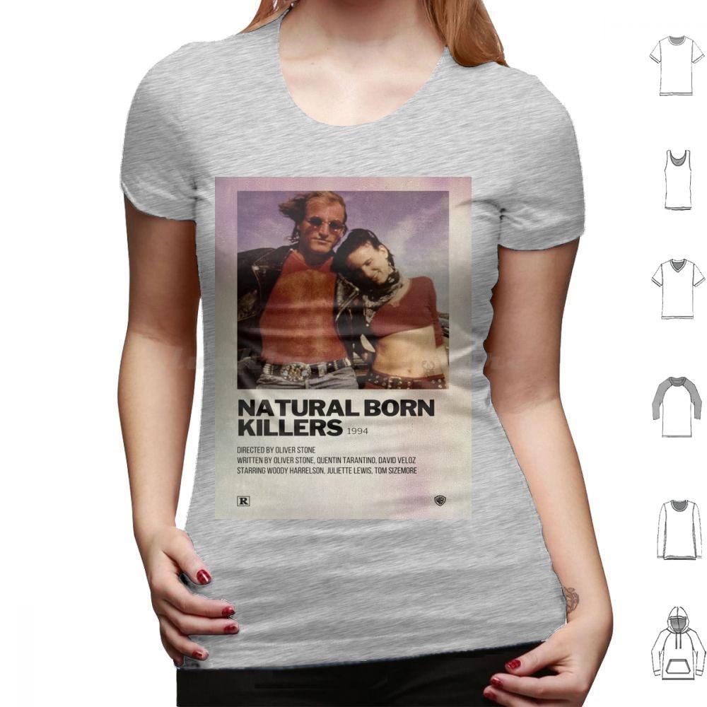 Natural Born Killers Poster T Shirt Big Size 100 Cotton Natural Born Killers Quentin Tarantino Tarantino Mickey And Mallory