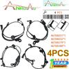4PCS Front Rear ALS1785 ALS1784 ABS Wheel Speed Sensor ALS1818 ALS2372 For Jeep Patriot Compass Dodge Caliber Mitsubishi Lancer