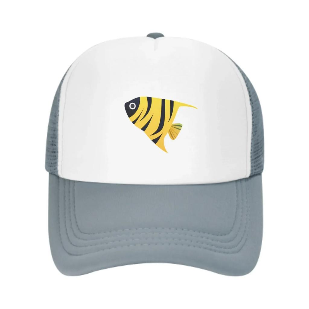 Tropical Fish Baseball Caps Fashion Trucker Hat Unisex Mesh Caps for Women Unisex Outdoor Leisure Travel Neutral Sunshade