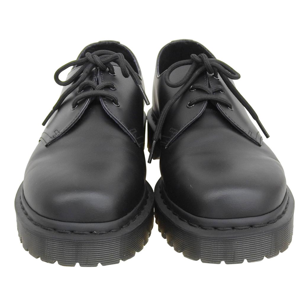 Pristine Dr.Martens Leather Shoes 1461 BEX MONO Black Leather Mens Used