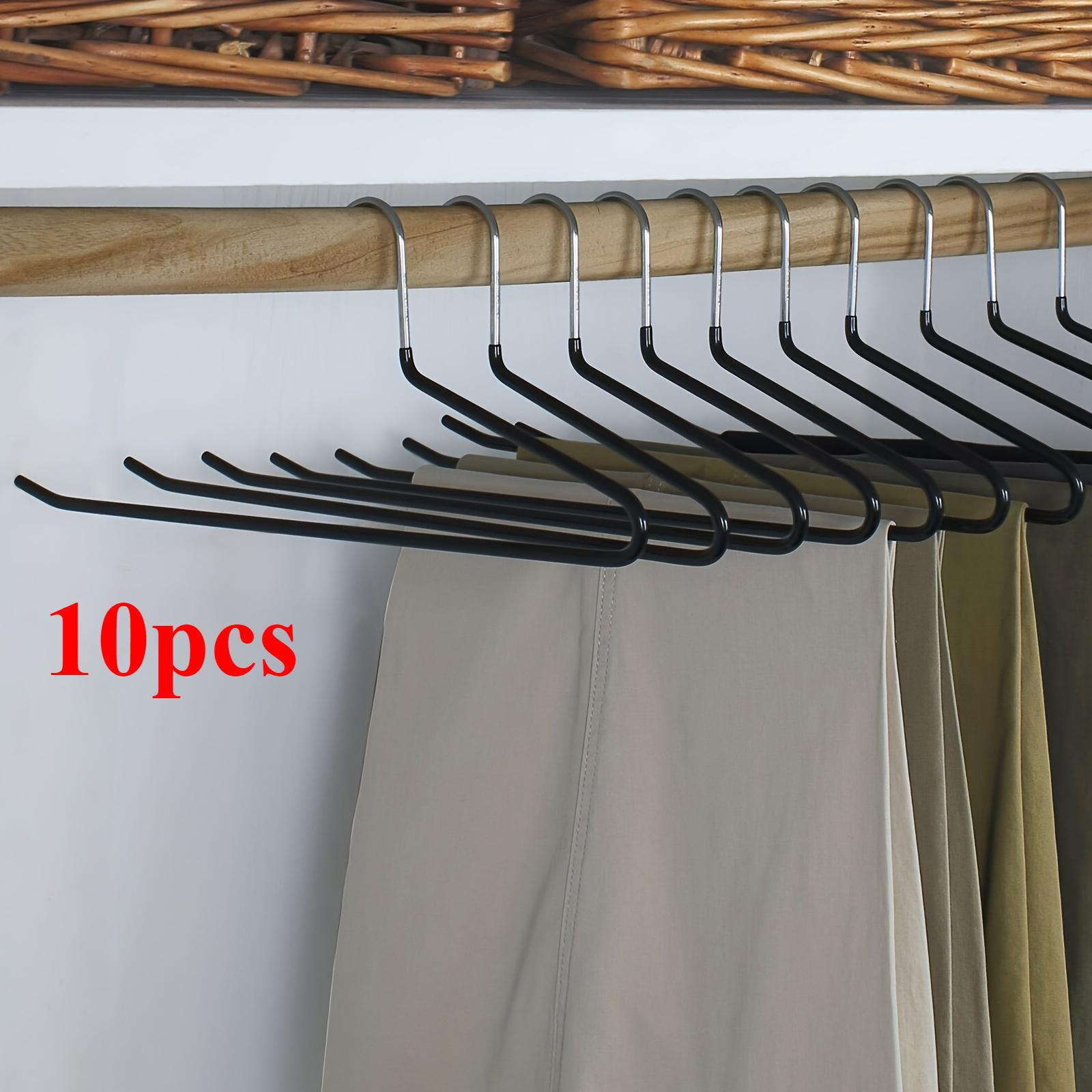

10 шт./комплект брюк, металлические вешалки для прочных жилетов, шарфов, шкафов, домашних общежитий, бытового хранения
