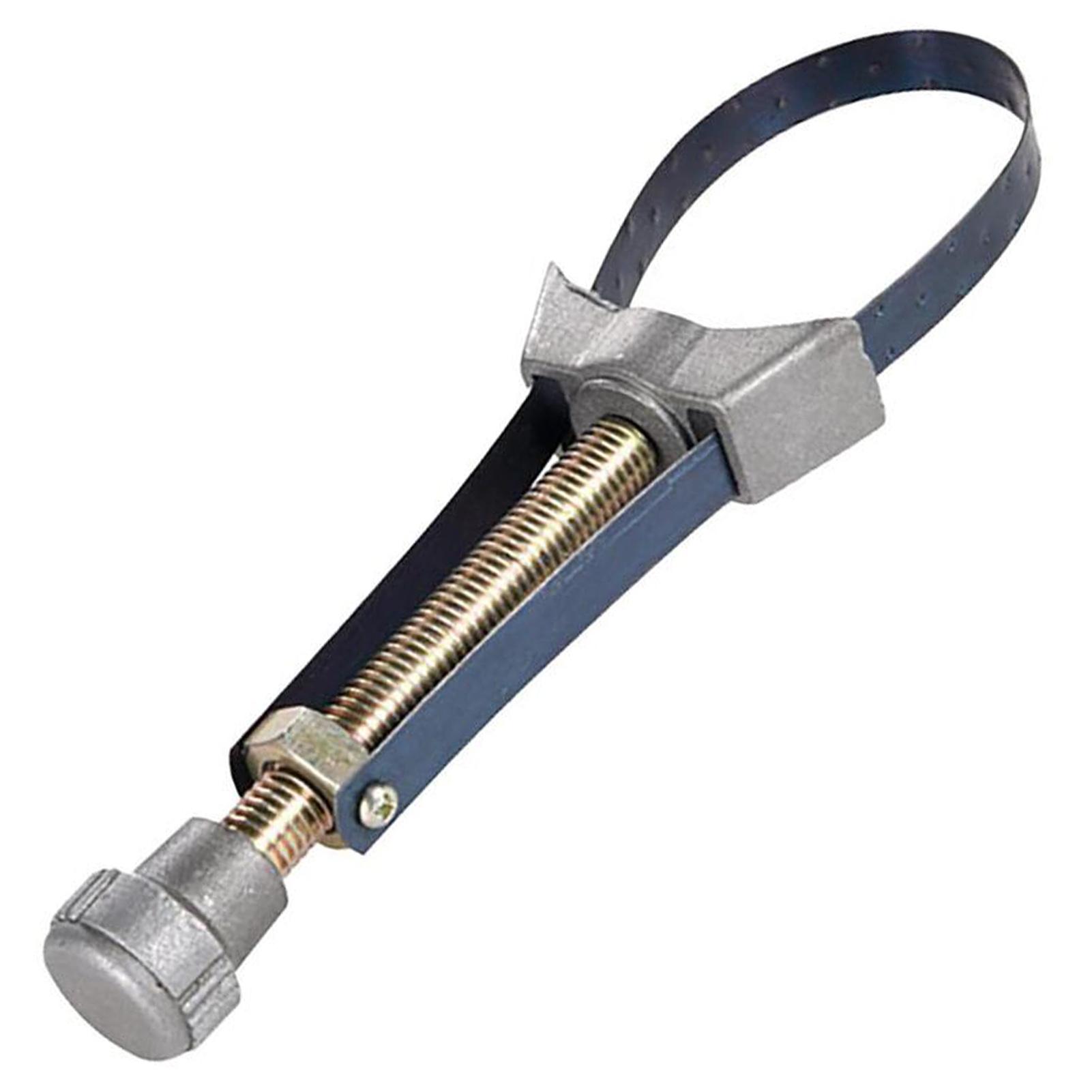 

Oil Filter Wrench Heavy Duty Adjustable Steel Strap 60mm-120mm Diameter Universal Car Auto Motorcycle Oil Filter Removal Tool