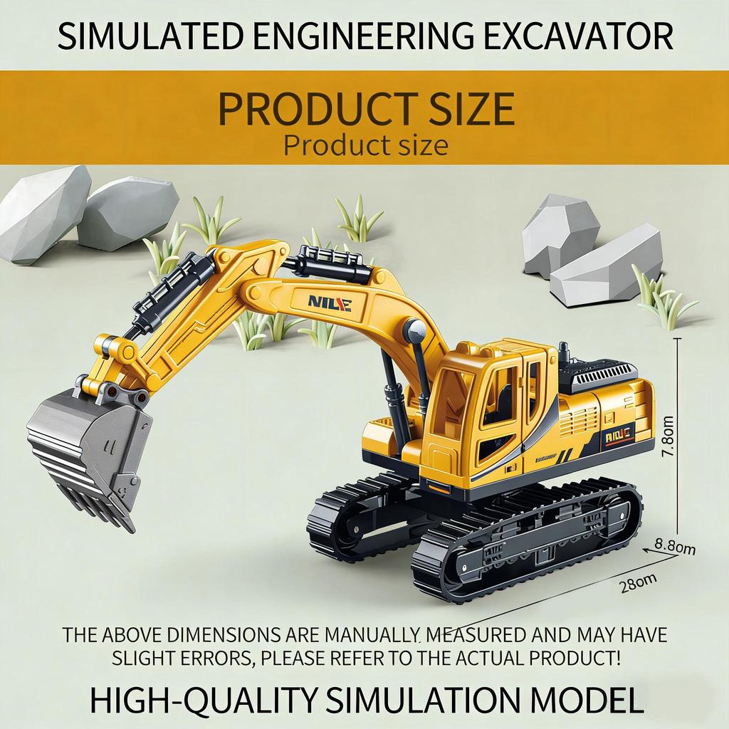 Crawler Excavator Toy