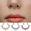 Trendy Unisex Simple Metal Punk U Shape Bear Nose Cuff Body Jewelry Fake Nose Ring Nose Stud