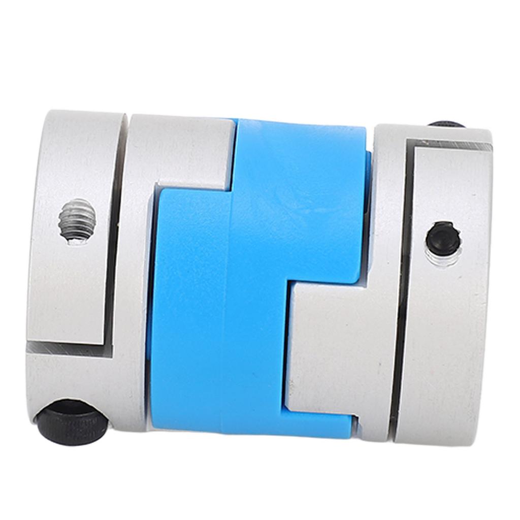 Flexible Shaft Coupler Sliding Design Large Torsion Aluminum Alloy PA66 Shaft Coupler for Servo Motor Screw M4