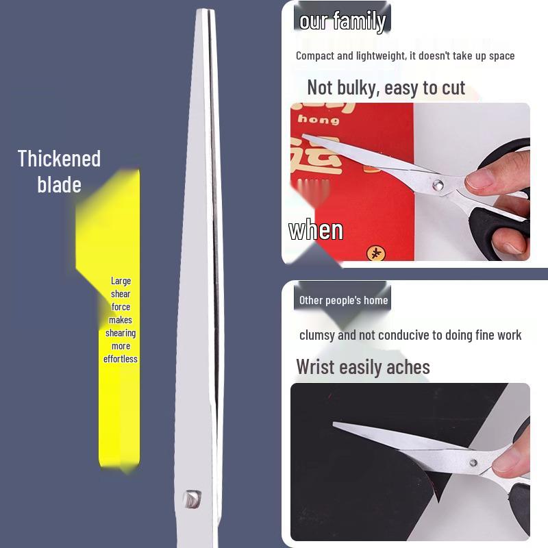 Exclusive 3-Pack: Portable Scissors Set for Office & Home - Free Shipping