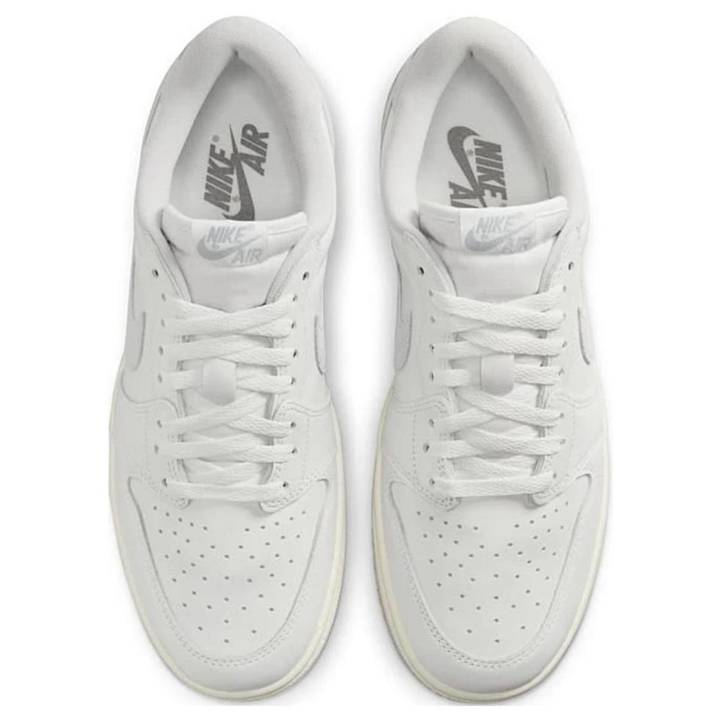 Air Jordan 1 Retro Low 85 OG Neutral Grey Unisex Sneakers White Summit-White Light-Smoke-Grey FB9933-100