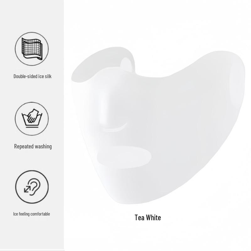 Ice Silk Women's Sunscreen Mask: UV Protection, Breathable, Stylish Design, Protects Eye Corners, 2024 Edition