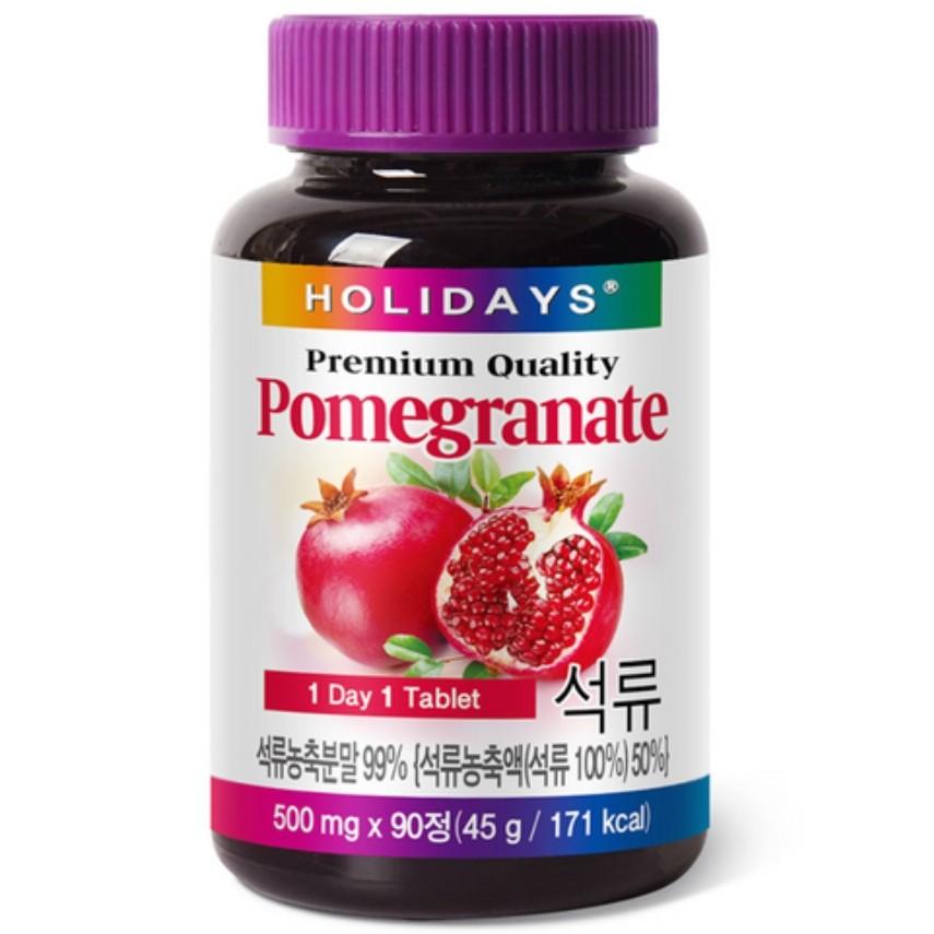Holidays Premium Pomegranate (1Unit 90tablets 45g) Korean essential health food