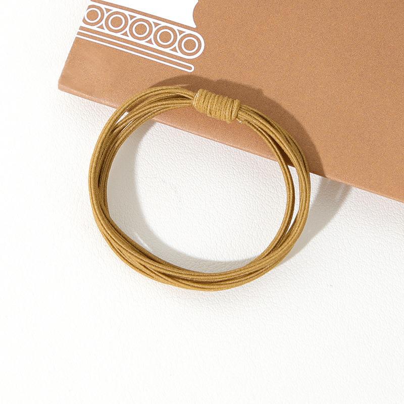 4-in-1 High Elastic Knotted Women's Hair Ties and Bands for Ponytails