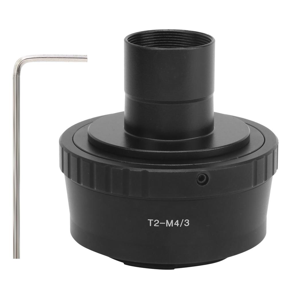 Telescope 0.965in T Mount Adapter and for T2‑M43 Lens Adapter for Olympus M43 Camera
