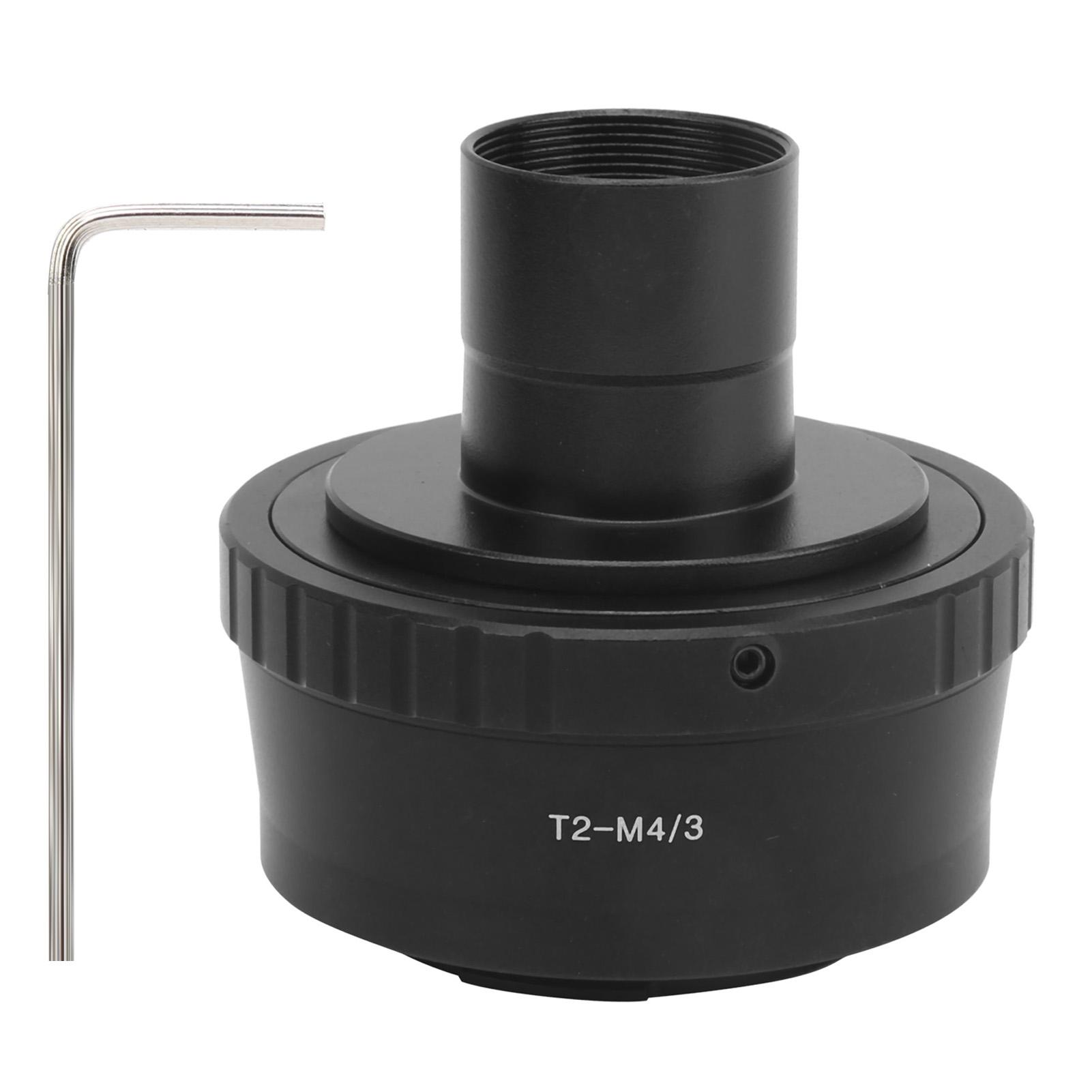 

Telescope 0.965in T Mount Adapter and for T2‑M43 Lens Adapter for Olympus M43 Camera