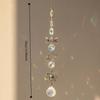 1pcs Hot Crystal Wind Chime Pendant Planet Moon Stars Chime Rainbow Maker Heart Sun Catcher Holiday