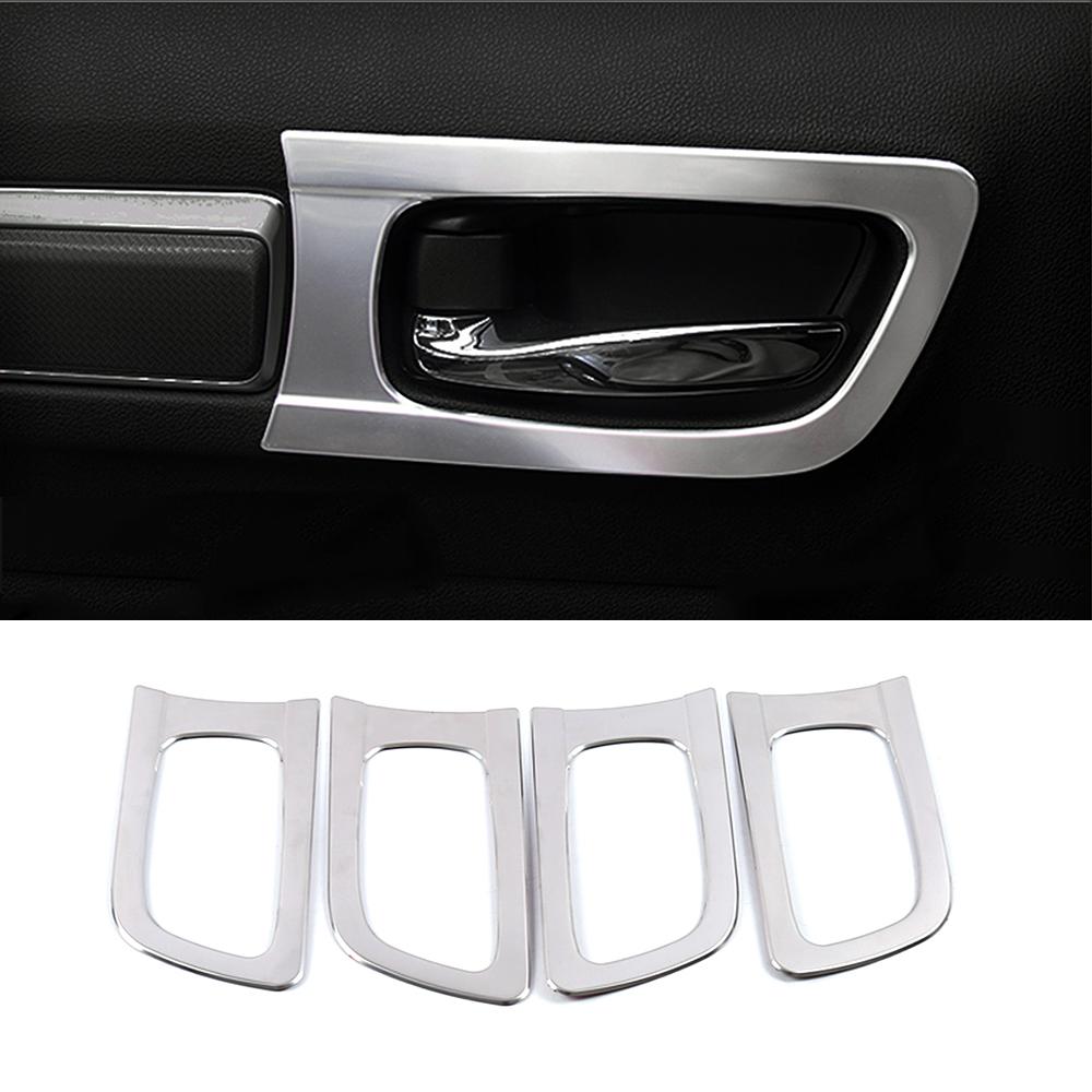 For Renault Koleos 2017- Car Styling Stainless Steel Interior Molding Frame Cover Trim Matte Silver Sticker For Samsung