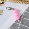 Acrylic Keyring Simulated Meatball String Keychain Food Model Pendant Accessory