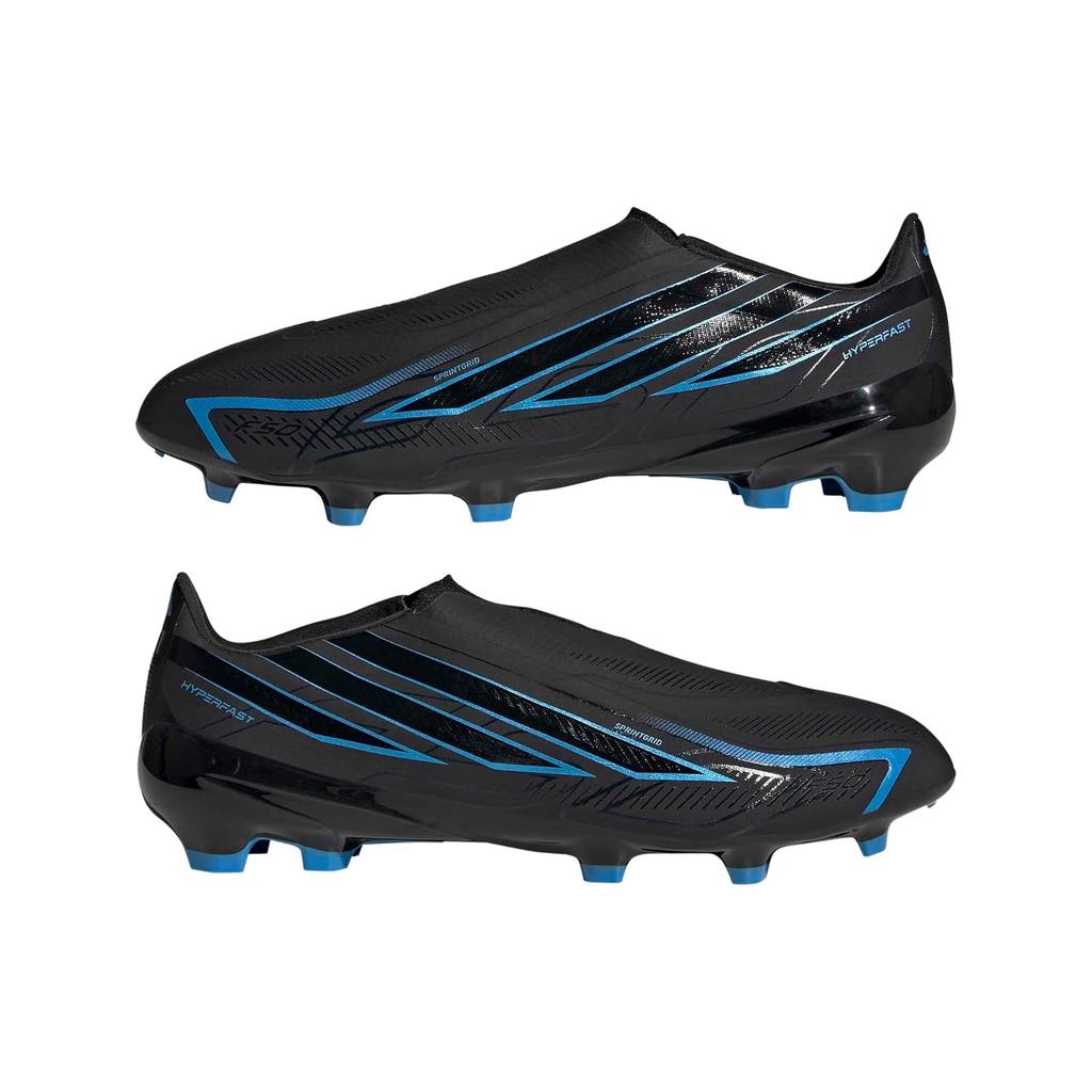 Футбольные бутсы adidas F50 Hyperfast League Без шнурков Для твердого грунта Текстильный верх Haloskin OMM50