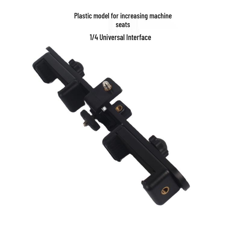 Universal Phone Clip & Tripod Stand with Rotating Head and Horizontal/Vertical Positioning