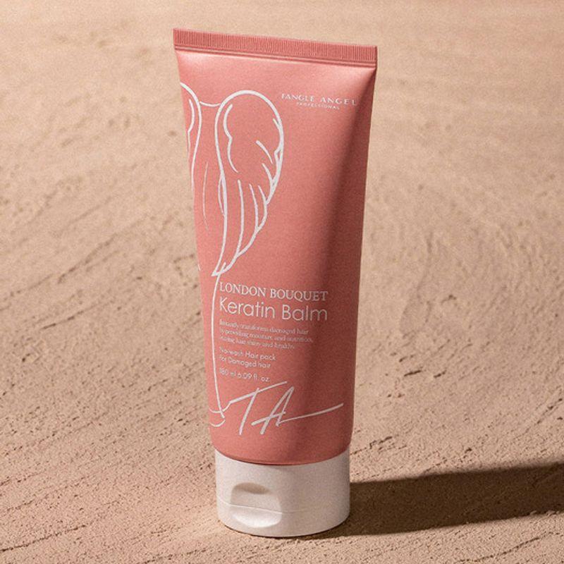 London Bouquet Keratin Balm, UK No-Wash Hair Pack, 180ml