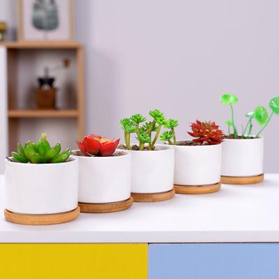 Keramik Blumentopf Innen Außen Mini Pflanztopf Zuhause Balkon Gartendekoration Kaktus Sukkulenten Pflanzen Behälter