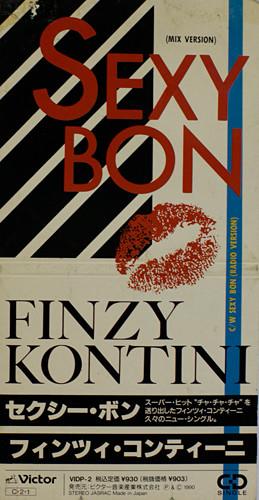 

CD FINZY KONTINI - Sexy Bon VIDP2PROMO Victor 1990 Japan Dance & Electronica Used