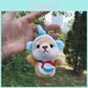 Adorable Plush Akita Dog Keychain Cartoon Shiba Inu Doll Soft Toy For Bags And Gifts