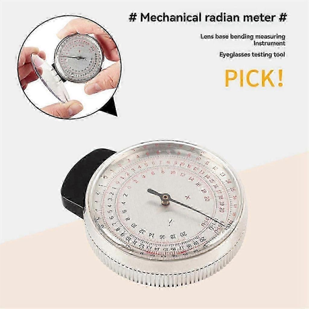 4-in-1 Objektiv-Uhr Radian-Apparat Messgerät für Index 1,53 1,599 1,61